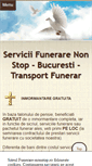 Mobile Screenshot of funerare-nonstop.ro